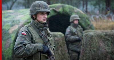 В Польше сообщили об увеличении числа военных на границе с Белоруссией