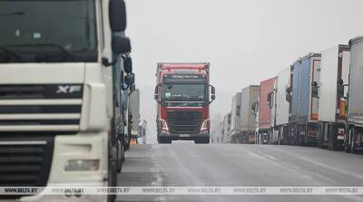 ГПК: за сутки пункты на границе с ЕС выполнили договоренности по пропуску грузовиков всего на 57%