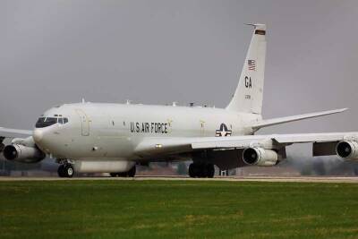 Самолёт E-8C ВВС США приблизился к границам России в черноморском регионе на расстояние 35 км