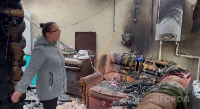В Чувашии мать-одиночка осталась без дома: пожарные не смогли проехать из-за сломанного моста