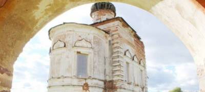В Карелии начались работы по предотвращению обрушения конструкций монастырского храма