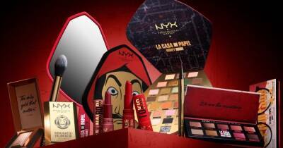 NYX и Netflix выпустили линейку косметики для фанатов сериала "Бумажный дом"