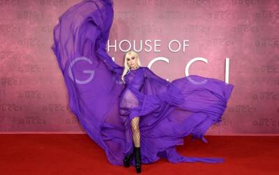 Леди Гага "зажгла" на премьере дома Gucci