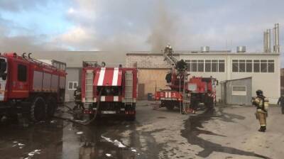 В Пензе на улице Металлистов горящий склад тушили 79 человек