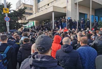 В Тбилиси задержаны десятки сторонников Саакашвили