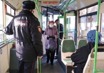 В рязанском общественном транспорте продолжаются рейды с участием полиции