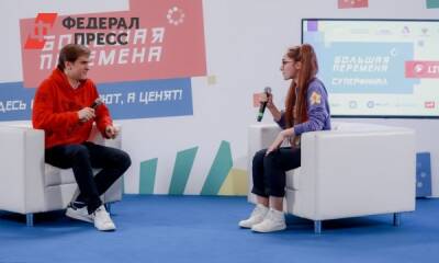 Сергей Новиков дал интервью финалистке «Большой перемены»
