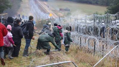 «Наладить контакты ЕС и Минска»: Путин и Меркель обсудили ситуацию с мигрантами на границе Польши