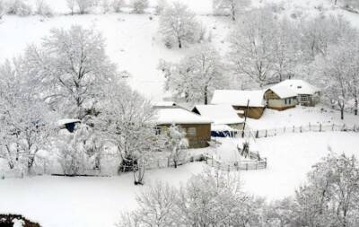 Высота снежного покрова в Гусаре составила 9 см - Фактическая погода