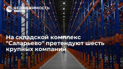 "Ведомости": на складской комплекс "Саларьево" претендуют шесть крупных компаний