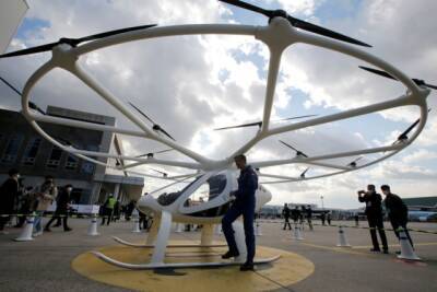 Южная Корея испытала систему управления воздушным такси (ФОТО)