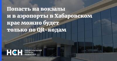 Попасть на вокзалы и в аэропорты в Хабаровском крае можно будет только по QR-кодам