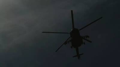 Вертолёт в Красноярском крае упал после контакта с кроной деревьев