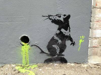Кристофер Уокен признался, что он собственноручно уничтожил граффити Бэнкси - lenta.ua - Украина - Англия - Лондон