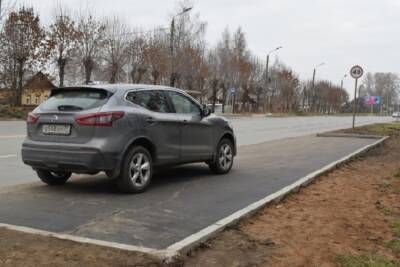Более 150 новых мест для парковки появились в Иванове
