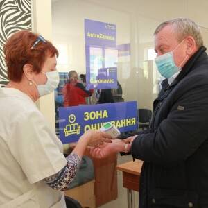 В Шевченковском районе Запорожья заработал новый центр массовой вакцинации