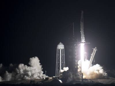 Томас Маршберн - Радж Чари - SpaceX отправила на МКС третий корабль Crew Dragon с астронавтами на борту - gordonua.com - США - Украина - шт.Флорида