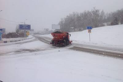 Чистка дорог от снега началась в Ульяновске