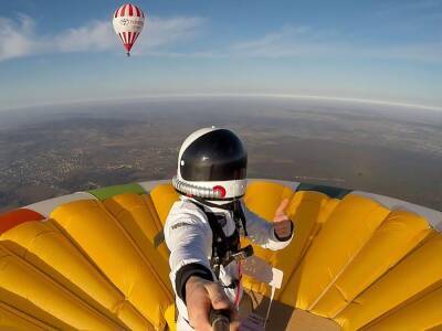 Француз установил новый мировой рекорд по балансированию на воздушном шаре