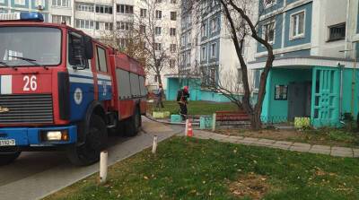 Пожар в столичной квартире: работники МЧС спасли человека, еще одного эвакуировали
