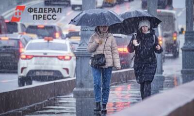 В Москве пройдет ледяной дождь