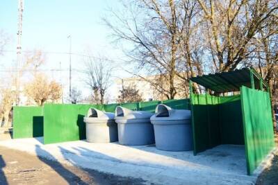 Долгожданное место сбора отходов появилось на одной из улиц Серпухова