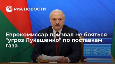 Еврокомиссар Джентилони призвал Евросоюз не бояться "угроз Лукашенко" по поставкам газа