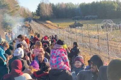 Польша насчитала 20 тысяч прибывших в Белоруссию мигрантов