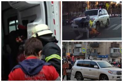 Водитель снес детей на пешеходе, кадры аварии в Харькове: "Протащил под колесами десятки метров"