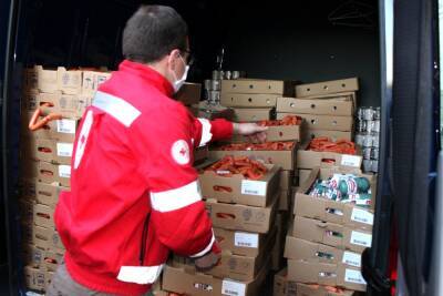 Областная организация Красного Креста организует сбор помощи для беженцев, находящихся на белорусско-польской границе