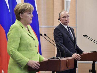 Путиным и Меркель снова поговорили по телефону о кризисе на границе Беларуси