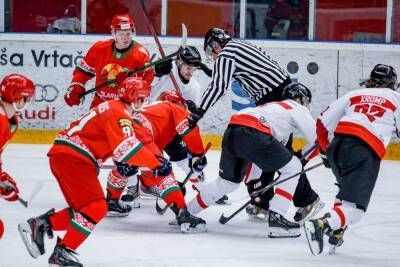 Белорусские хоккеисты обыграли австрийцев на Турнире четырех наций