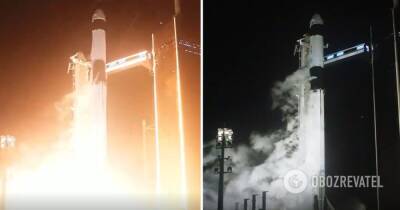 Илон Маск - Томас Маршберн - Маттиас Маурер - Радж Чари - Crew Dragon-3 с четырьмя космонавтами на борту отправился на МКС - видео - obozrevatel.com - США - шт.Флорида - Twitter