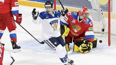 Сборная России по хоккею проиграла Финляндии в матче Кубка Карьяла