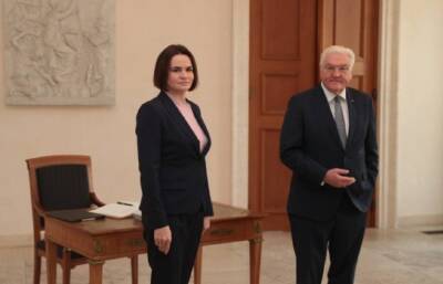 Президент ФРГ и Тихановская обсудили миграционный кризис и борьбу с ковидом