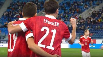 6:0! Россия разгромила сборную Кипра и вышла на первое место в отборе на ЧМ-2020 в Катаре