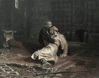 Почему Илья Репин несколько раз пытался переделать картину «Иван Грозный убивает своего сына» - Русская семерка