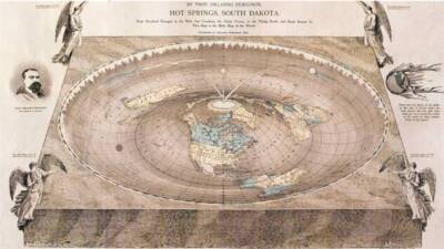 10 самых известных карт плоской Земли