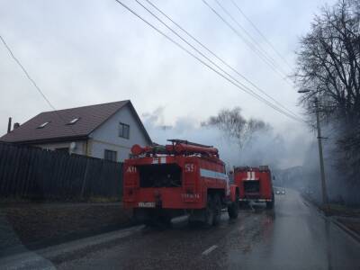 В Торжке неизвестные лица устроили пожар