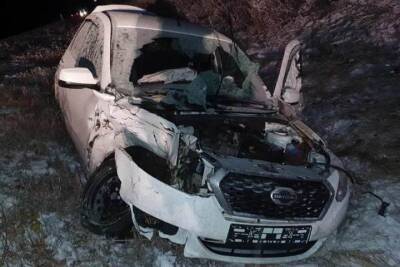 Женщина-водитель погибла в аварии на трассе в Чувашии