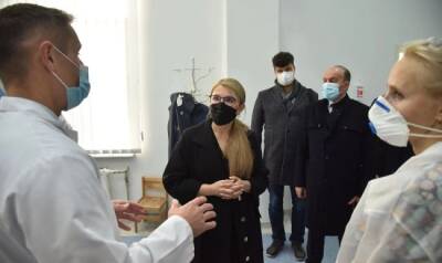 Во Львове Юлии Тимошенко рассказали о критической ситуации с коронавирусом