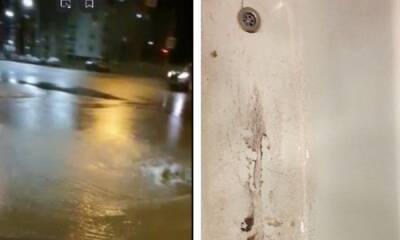 «Утро было ужасное!». После коммунальной аварии в Петрозаводске в квартирах из кранов течет грязная и вонючая вода
