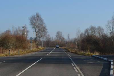 В Смоленской области завершен ремонт участка дороги в Пржевальское