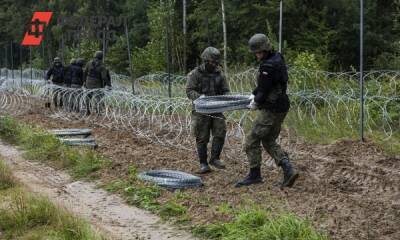 Британская армия поможет Польше укрепить заграждения на границе