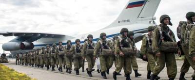 Российские и белорусские десантники провели высадку в Гродненской области