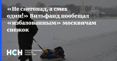 «Не снегопад, а смех один!» Вильфанд пообещал «избалованным» москвичам снежок