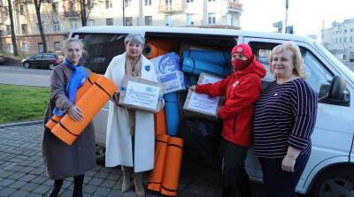 Минская городская организация БСЖ собрала гуманитарную помощь для беженцев