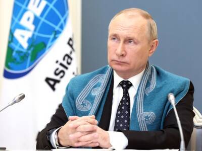 Путин на онлайн-саммите АТЭС выступил в новозеландской накидке и призвал не ущемлять ВОЗ