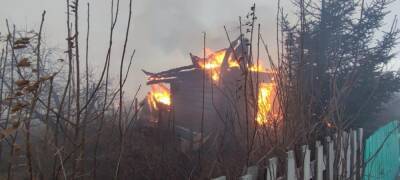 Два человека погибли в пожаре в деревне Новосибирской области