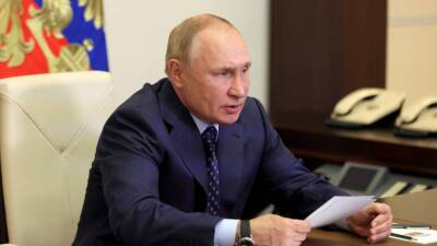 Путин назвал реакцию стран Европы на нарушение Киевом Минских соглашений «невнятной»